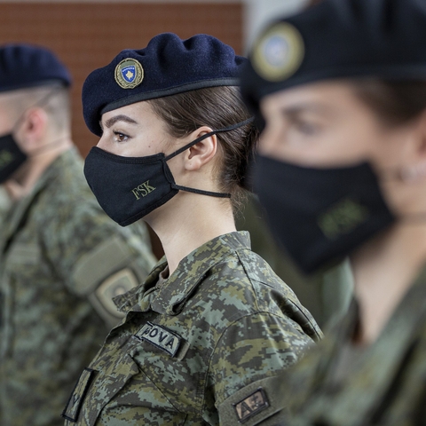 Soldiers in Kosovo