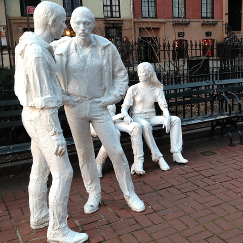 "Gay Liberation" by George Segal