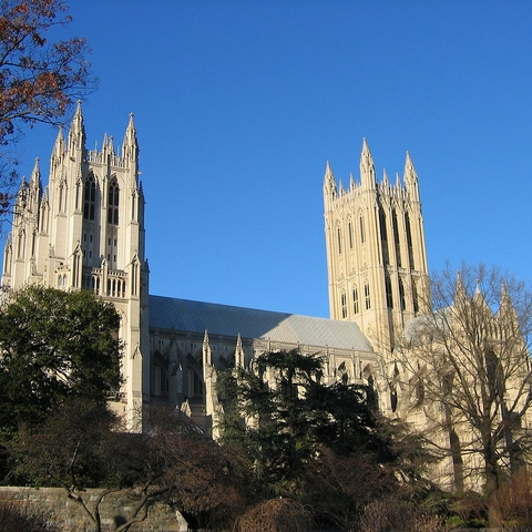 The National Cathedral in Washington, D.C.