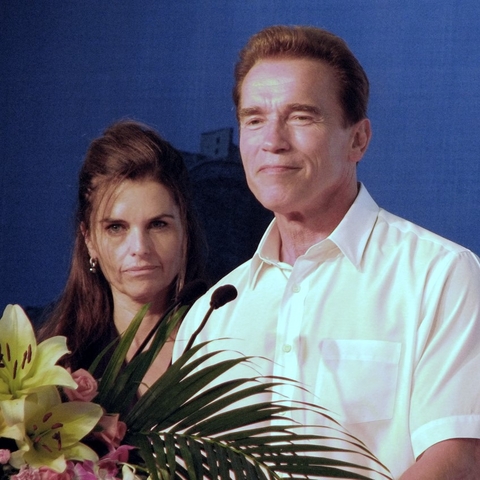 Arnold Schwarzenegger and Maria Shriver in 2007.