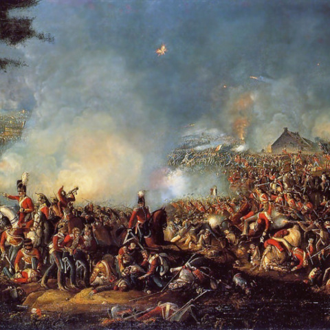 The Battle of Waterloo, 1815 