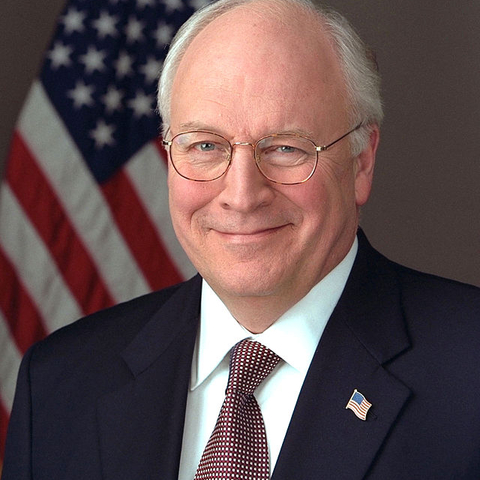 An official portrait of Vice President Dick Cheney taken in 2005