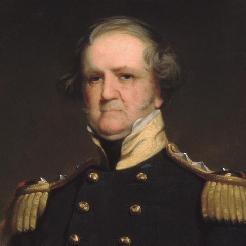 Portrait of General Winfield Scott.