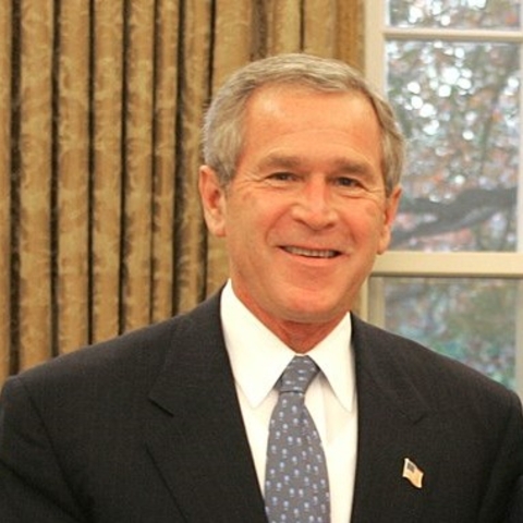 President George W. Bush in 2004.