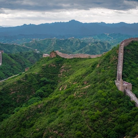 The Great Wall of China: Perhaps the greatest collection of walls in human history.