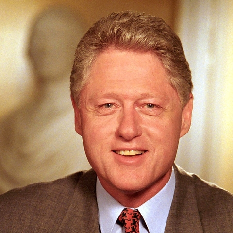 President Bill Clinton in 1999.