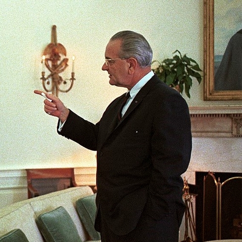 President Lyndon B. Johnson in 1967.