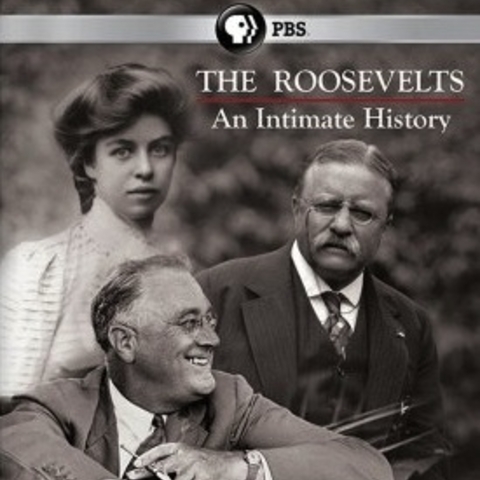 The Roosevelts: An Intimate History BluRay DVD Cover