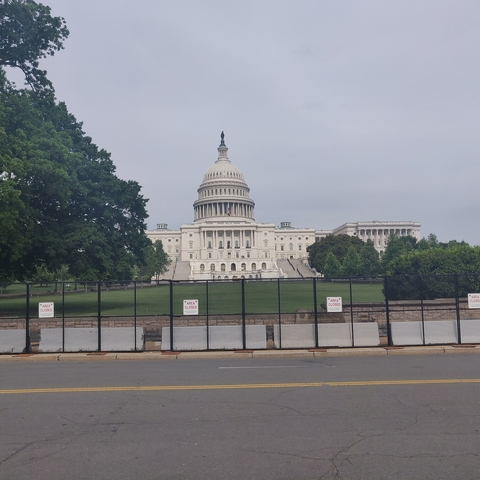 US Capitol, meeting place of Congress.