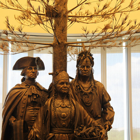 Oneida Nation Friendship Statue from The National Museum of the American Indian