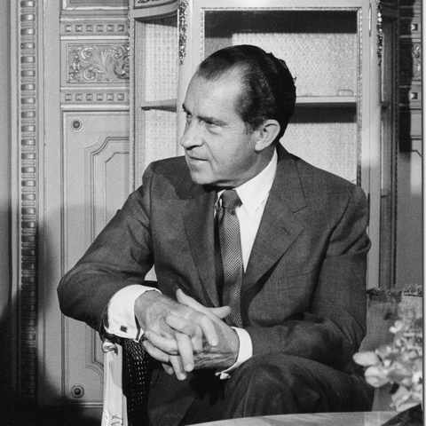 President Richard Nixon in 1969.