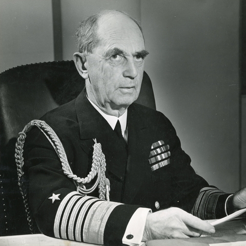 Admiral William D. Leahy in 1944.