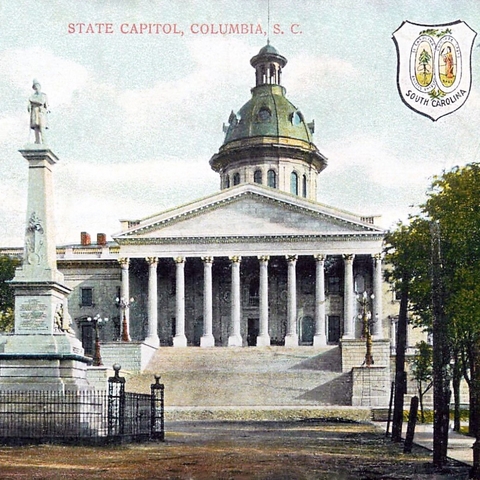 The South Carolina State Capitol.