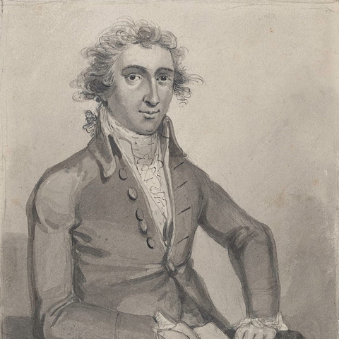 Portrait of Thomas Paine from 1792.