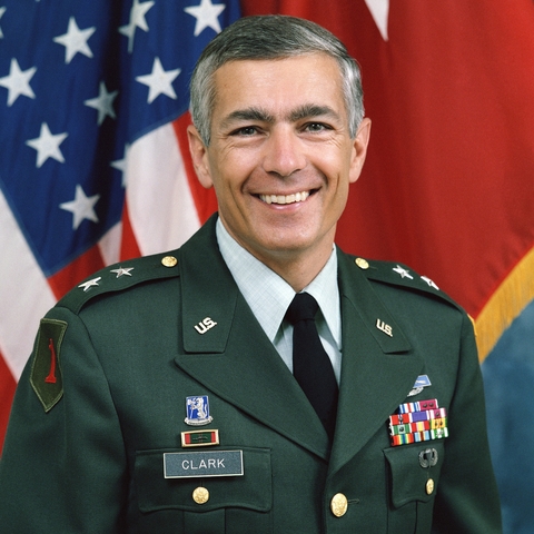 1992 portrait of General Wesley K. Clark.