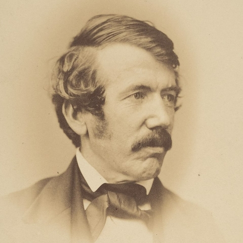A photograph of Dr. David Livingstone from 1857.