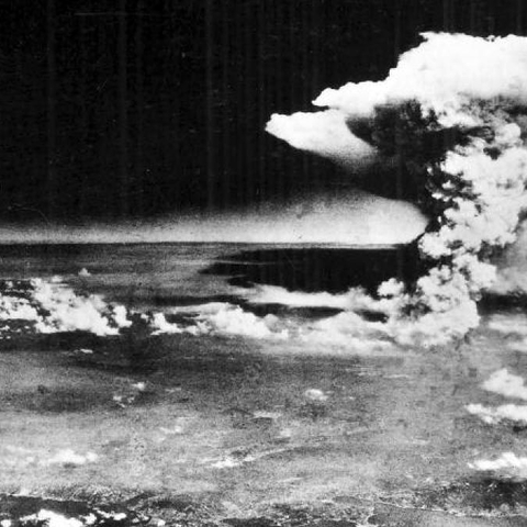 Atomic bomb dropped on Hiroshima, Japan