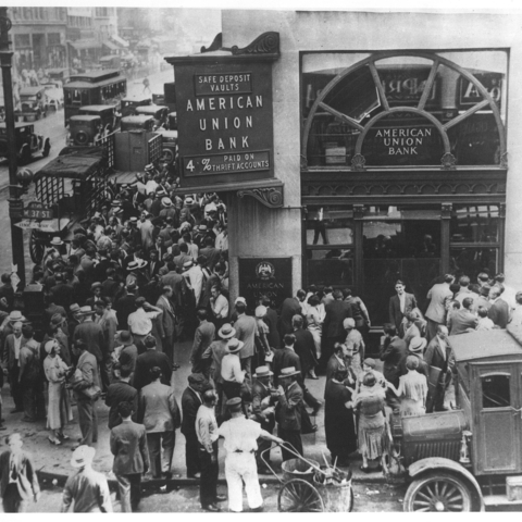American Union Bank, New York City. April 26, 1932.
