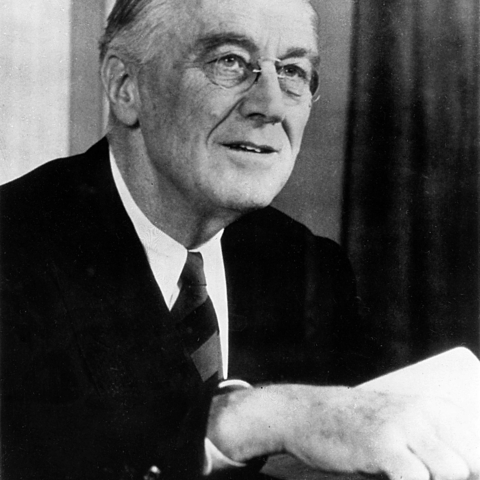 photo of FDR.