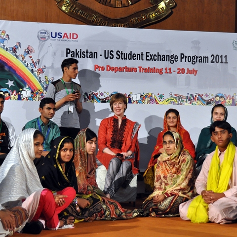 Pakistan to US Student Exchange Program, July 2011.
