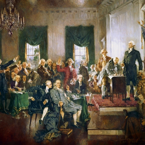 September 17: The United States Constitution is signed in Philadelphia.