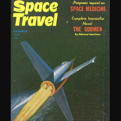 Cover of Space Travel, November 1958