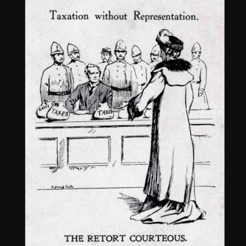 Taxation without Representation, Suffrage Collection.