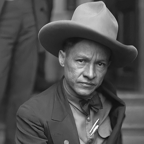 Photograph of Augusto César Sandino, taken between 1927 and 1934