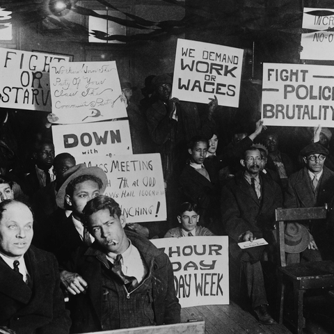 Black Americans protesting - Photo by Hirz/Archive Photos/Getty Images