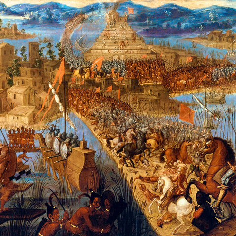 battle at Tenochtitlan
