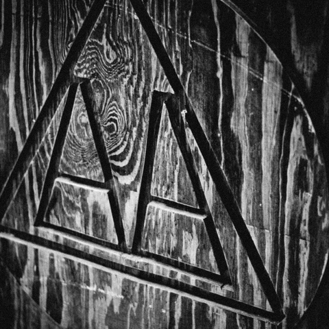 The Alcoholics Anonymous logo at a church. (Image by Rachel K)