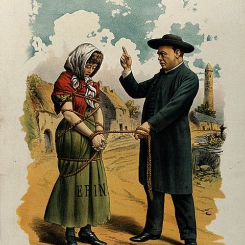 An 1891 political cartoon.