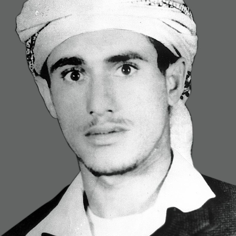 A young Ali Abdullah Saleh.