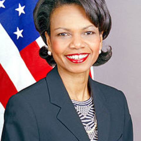 Condoleezza Rice.