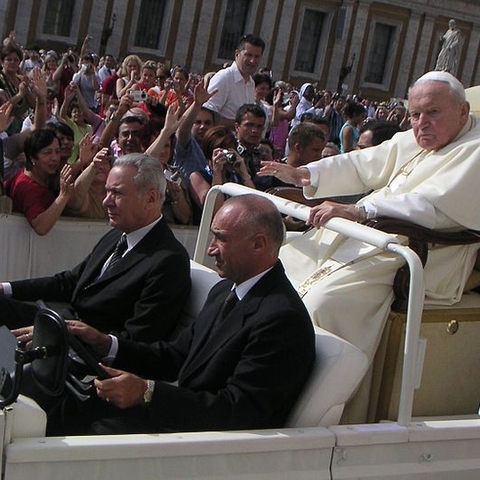 Pope John Paul II in 2004.