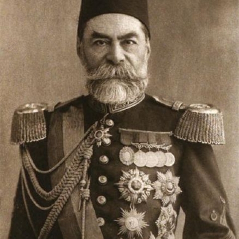 Ahmed Muhtar Pasha, the Ottoman Grand Vizier of Yemen, in 1912.