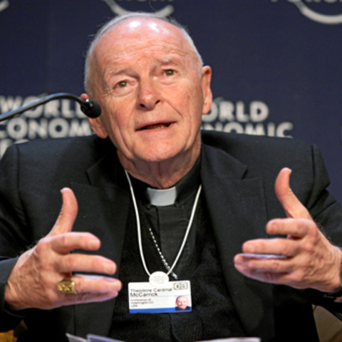 Cardinal Theodore McCarrick.