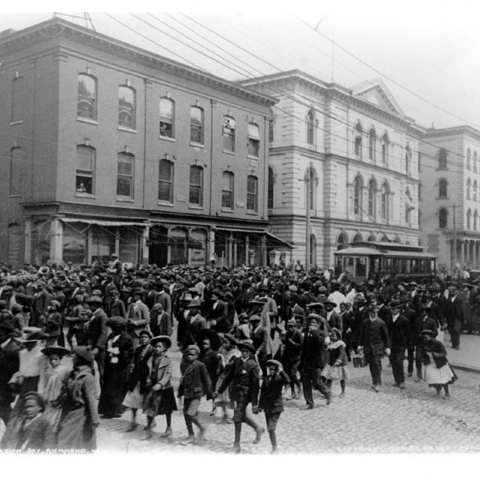 1905 Emancipation Day celebration in Richmond, VA.