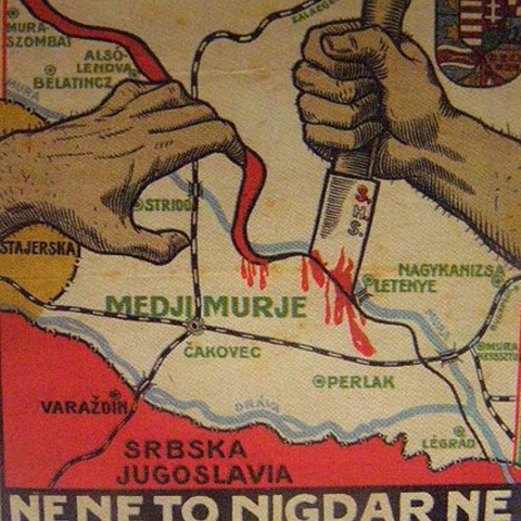 A Hungarian poster against the Trianon Treaty.