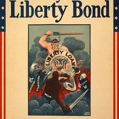 A 1918 poster imploring Americans to buy Liberty Bonds.