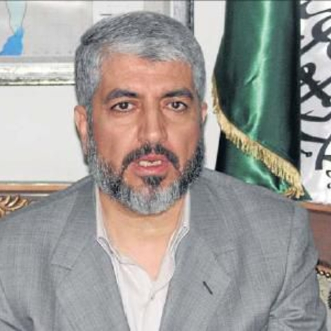 Hamas leader Khaled Mashal