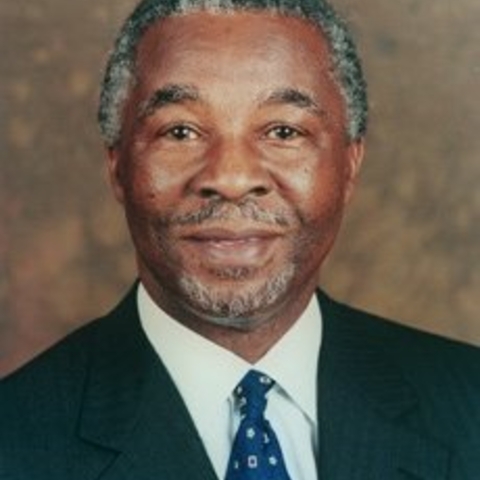 Thabo Mbeki, President of South Africa from 1999-2008, Deputy President from 1994-1999