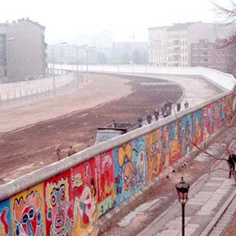 The Berlin Wall, 1986
