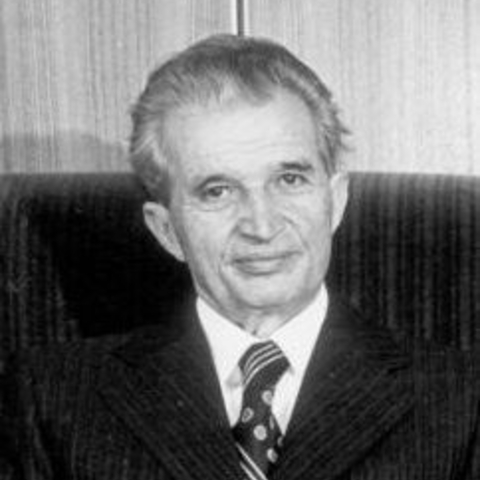 Nicolae Ceausescu, President of Romania from 1965-1989