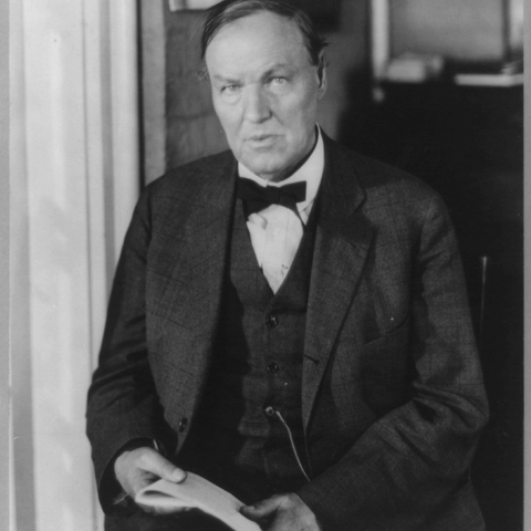 Clarence Darrow (1857-1938)-American Lawyer who was known for defending John Scopes for the ACLU in his Trial in Dayton, Tennessee in 1925
