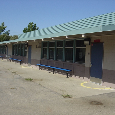 A public elementary school, the main battle ground for No Child Left Behind