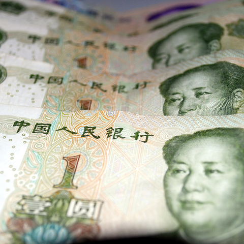 The Chinese renminbi.