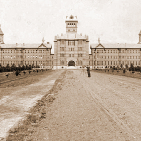 Agnews State Hospital in Santa Clara, CA.