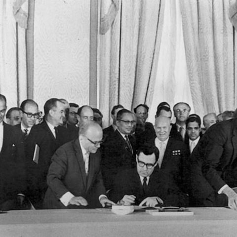 The Partial Test Ban Treaty was signed in Moscow in 1963.