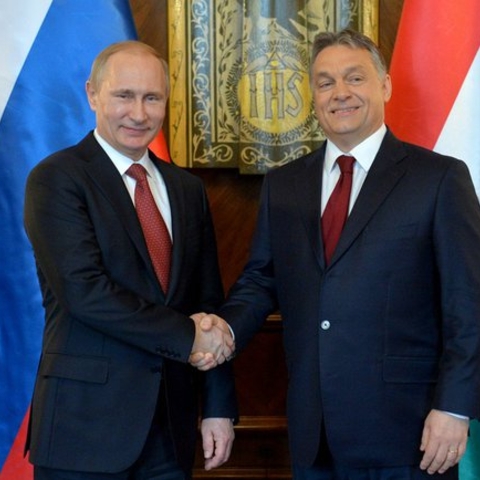 President Vladimir Putin and Prime Minister Viktor Orbán.